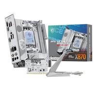 MSI MPG X870I Edge TI EVO WiFi IATX Motherboard Compatible with AMD Ryzen 9000/8000/7000 AM5-80A SPS VRM, DDR5 Memory Boost 8400+MT/s (OC), PCIe 5.0 x16, M.2 Gen5, Wi-Fi 7, 5G LAN