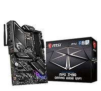 MSI MPG Z490 GAMING EDGE WIFI Motherboard 'ATX, LGA1200, DDR4, LAN, 802.11ax WiFi 6 + Bluetooth 5.1, USB 3.2, Lightning USB, Type C, M.2, RGB, DisplayPort, HDMI, Gen 4 Ready, 10th Gen Intel Core'