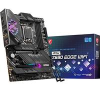 MSI MPG Z690 Edge WiFi Gaming Motherboard (ATX, 12th Gen Intel Core, LGA 1700 Socket, DDR5, PCIe 5, 2.5G LAN, M.2 Slots, Wi-Fi 6E),Z690EDGEWI
