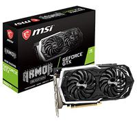MSI Nvidia GeForce GTX 1660Ti Armor 6G OC Graphics Card 6 GB GDDR6, 1860 MHz, 3x DisplayPort, HDMI, Dual Fan Cooling System