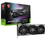 MSI NVIDIA GeForce RTX 4070 Ti 12GB GAMING X SLIM Ada Lovelace Graphics Card
