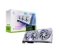 MSI NVIDIA GeForce RTX 5080 GAMING TRIO OC WHITE 16GB GDDR7 Ray-Tracing Graphics