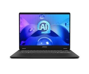 MSI Prestige 14 AI Evo Intel Core Ultra 7 155H 16GB RAM 1TB SSD Intel Arc 14" Full HD+ 144 Hz Windows 11 Pro Laptop