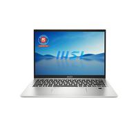 MSI Prestige 14 Evo Laptop: Intel Core i7-13700H, Intel Iris Xe, 14" FHD+ Display, 32GB DDR5, 512GB NVMe SSD, WiFi 6E, Thunderbolt 4, Win 11 Home: Urban Silver B13M-498US