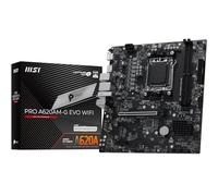 MSI PRO A620AM-G EVO WIFI Motherboard, Micro-ATX - Supports AMD Ryzen 9000/8000 / 7000 Processors, AM5 - DDR5 Memory Boost (7200+ MT/s OC), 1 x PCIe 4.0 x16, 2 x M.2 Gen4