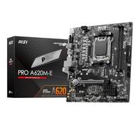 MSI PRO A620M-E motherboard AMD A620 Socket AM5 micro ATX