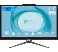 MSI Pro AP222T 13M All-in-One PC, 21.5-inch Touchscreen, Intel Pentium Gold G7400, 4GB RAM, 128GB SSD, Windows 11 Pro