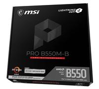 MSI PRO B550M-B AM4 B550 Micro-ATX Motherboard - DDR4