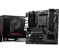 MSI PRO B550M-VC WiFi ProSeries Motherboard (AMD AM4, DDR4, PCIe 4.0, SATA 6Gb/s, M.2, USB 3.2 Gen 2, HDMI/DP, Wi-Fi, mATX)