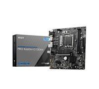 MSI PRO B660M-G DDR4 Motherboard, Micro-ATX - Supports Intel 12th Gen Core Processors, LGA 1700 - DDR4 Memory Boost 4600+MHz/OC, PCIe 4.0 x16 Slot, 2 x M.2 Gen4 Slots, 2.5G LAN
