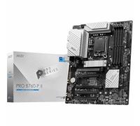 MSI PRO B760-P II Motherboard, ATX - Supports Intel Core 14th, 13th and 12th Gen Processors, LGA 1700 - DDR5 Memory Boost 7000+MHz/OC, PCIe 4.0 x16 Slots, M.2 Gen4 Slots, 2.5G LAN