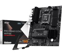 MSI PRO B840-S EVO WIFI 6E AMD AM5 DDR5 PCIe 4.0 2.5G LAN ATX Motherboard