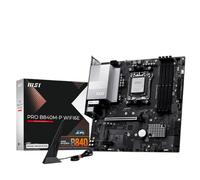 MSI Pro B840M-P WIFI6E AM5 4X DDR5 2X M.2 PCIe 4.0 USB-C WiFi 6E BT 5.3 Micro ATX Motherboard