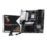 MSI PRO B850M-P WiFi Motherboard, ATX - Supports AMD Ryzen 9000/8000 / 7000 Processors, AM5 - DDR5 Memory Boost (8200+ MT/s OC), PCIe 5.0 x16 & 4.0 x16, M.2 Gen5, Wi-Fi 7, 5G LAN