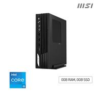 MSI PRO DP21 14M Intel Core 5 14400 ( 14th Gen Desktop CPU ), Barebone, DP21 14M, SFF, Mini Computer, HTPC, (NO RAM, NO Storage, NO OS), Intel Graphics/DDR5/HDMI/LAN/WiFi 6E/BT 5.3 - PRO DP21 14M i5 1