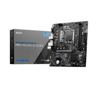 MSI PRO H610M-G DDR4, Intel H610, DDR4, SATA 6Gb/s, PCIe 4.0, M.2, Intel I219-V