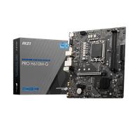 MSI PRO H610M-G mATX Motherboard for Intel LGA1700 CPUs