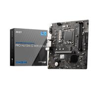 MSI PRO H610M-G WiFi DDR4, Intel H610, DDR4, SATA 6Gb/s, PCIe 4.0, 1x M.2, GbE,