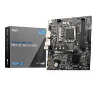 MSI PRO H610M-G WiFi Motherboard, Micro-ATX - Supports Intel Core 14th, 13th and 12th Gen Processors, LGA 1700 - DDR5 Memory Boost 5600MHz/MAX, PCIe 4.0 x16 Slot, M.2 Gen3 Slot, Wi-Fi 6E, BT 5.3