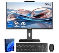 msi PRO i7 Business All-in-One Desktop, 23.8" IPS FHD 100Hz Eye-Care Display, Intel Core i7-14700, 32GB DDR5, 1TB SSD, IR FHD Webcam, Wi-Fi 6E, HDMI, DP, AI PC, Wireless KB & Mouse, Windows 11 Pro