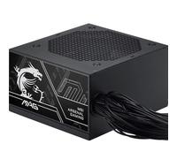 MSI Pro MAG A750BN PCIE5 III PC Power Supply, 750 W, ATX, 80 Plus Bronze, ATX 3.1, PCIe 5.1 GPU Compatible, 12V-2x6 Native Connector, Dual Color, Embossed Cables