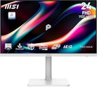 MSI PRO MAX 271PHW E14 27-Inch FHD 1920x1080 Computer Monitor, IPS, 144Hz, 1ms, SpiraLume, EyeErgo+, M-Mate APP, Built-in speaker, HDMI 2.0, DP 1.2a, USB C (65W PD), Anti-Glare, KVM, Black