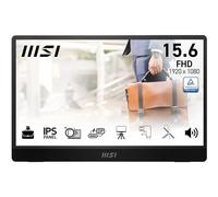 MSI Pro MP161 E2 Portable monitor Black 39.6 cm (15.6") LED 1920 x 1080 pixels