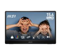 MSI PRO MP161 E2U 15.6" IPS Full HD USB-C Portable Monitor [EEK: C]