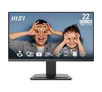 MSI PRO MP223 E2 21.45-Inch Full HD Office Monitor - 1920 x 1080 Resolution, 100Hz, Eye-Friendly Screen, Tilt-Adjustable - HDMI™ 1.4b, DisplayPort 1.2a