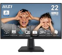 msi PRO MP225, 22-inch IPS 1920 x 1080 (FHD) Computer Monitor, 100Hz, Adaptive-Synch, HDMI, Video Port, VESA Mountable, Tilt, 1ms, Black