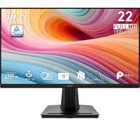 msi PRO MP225 E12VL, 22 inch 1920 x 1080 (FHD), 120 Hz, Adaptive Sync, HDMI, Video Port, VESA Mount, Tilt, 1 ms, Black