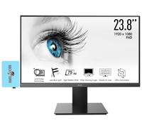 MSI PRO MP241X 24" FHD Monitor 1 HDMI 1 VGA VESA Mount Black with Docztorm Base