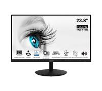 MSI Pro MP242A écran plat de PC 60,5 cm (23.8") 1920 x 1080 pixels Full HD Noir