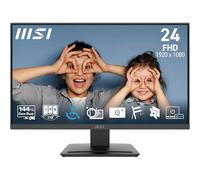 MSI PRO MP243L E14 24-Inch Computer Monitor, 1920x1080 FHD, IPS, 144Hz, 1ms, HDR ready, AMD FreeSync, Eye care, HDMI 2.0, Frame-less, Tilt Adjustable, Vesa Mount, Black