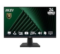 MSI PRO MP245G 23.8 Inch Full HD Office Monitor - 1920 x 1080 IPS Panel, 100 Hz, Eye-Friendly Screen, VESA Mountable, Display Kit Support, Tilt Adjustable - HDMI, DisplayPort, D-Sub (VGA)