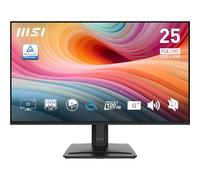 MSI PRO MP251 E2 24.5-inch IPS 1920 x 1080 (FHD) Gaming Office Monitor, 120Hz, Adaptive-Synch, HDR Ready, HDMI, VGA Port, Display Port,VESA Mountable, Tilt, Speaker, 1ms, Black
