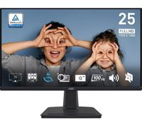 MSI PRO MP251 Full HD 24.5" IPS LCD Monitor Black, Black