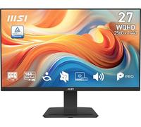 msi Pro MP273Q E14 Computer Display IPS 27" 2560x1440 (QHD), 144Hz, Adaptive Sync, HDMI, DP Port, VESA Mount, Tilt, Speaker, 1 ms, Black