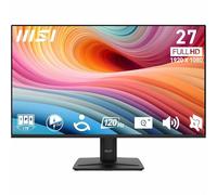MSI PRO MP275 E2 27-Inch FHD Office Monitor - 1920 x 1080 IPS Panel, 4-Sided Frameless, 120 Hz Refresh Rate, Eye-Friendly Screen, Built-in Speakers, Tilt-Adjustable - HDMI 2.0, DP (1.2a), D-Sub (VGA)