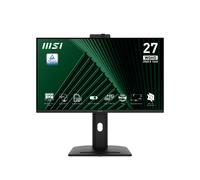 MSI Pro MP275QPDG 27 Inch Monitor, QHD (2560 x 1440), 100Hz, IPS, 1ms, 2x HDMI 2.0b, 1x DP 1.2a input, 1x DP 1.2a output, 1x Type-C (DP alt.) w/ 98W PD, 1x LAN, 4xUSB 5Gbps Type-A, 1x USB 5Gbps Type-B