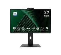 MSI Pro MP275QPDG 27 Inch Monitor QHD (2560 x 1440) 100Hz IPS 1ms 2x HDMI 2.0b 1x DP 1.2a input 1x DP 1.2a output 1x Type-C (DP alt.) w/ 98W PD 1x LAN 4xUSB 5Gbps Type-A 1x USB 5Gbps Type-B Built-in S