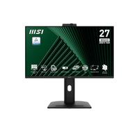 MSI Pro MP275QPDGDE 68.6 cm (27 Inch) QHD IPS Office Monitor 16:9 HDMI/DP/LAN/USB-C PD98W 100Hz 4ms Sync Webcam