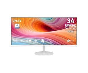 MSI Pro MP341CQW E12 Monitor | 120 Hz, Adaptive-Sync