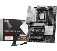 MSI PRO X870-P WiFi V1 ProSeries Motherboard (AMD Ryzen 9000/8000/7000 Series Processors, AM5, DDR5, PCIe 5.0, M.2 Gen5, SATA 6Gb/s, USB 40Gbps, HDMI/DP, Wi-Fi 7, Bluetooth 5.4, 5Gbps LAN, ATX)