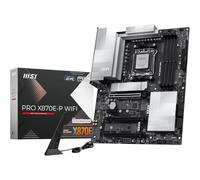 MSI PRO X870E-P WiFi Motherboard, ATX - Supports AMD Ryzen 9000/8000 / 7000 Processors, AM5-60A SPS VRM, DDR5 Memory Boost (8200+ MT/s OC), PCIe 5.0 x16 & 4.0 x16, M.2 Gen5, Wi-Fi 7, 5G LAN