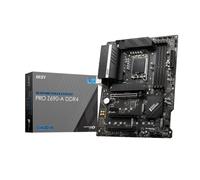 MSI PRO Z690-A DDR4 Motherboard, ATX - Supports Intel Core 12th Gen Processors, LGA 1700 - 14 Duet Rail 55A VRM, Memory Boost 5200MHz/OC, 1 x PCIe 5.0 x16, 3 x M.2 Gen4 x4, 2.5G LAN