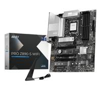MSI PRO Z890-S WIFI Motherboard, ATX - Supports Intel Core Ultra Processors (Series 2), LGA 1851 - DDR5 Memory Boost (8600+ MT/s OC), PCIe 5.0 x16 & 4.0 x16, M.2 Gen5, Wi-Fi 7, 2.5G LAN