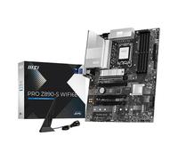 MSI PRO Z890-S WIFI6E, Intel Z890, LGA1851, DDR5, PCIe 5.0, 3x M.2, 2.5 GbE, WiF