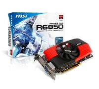 MSI Radeon HD 6850 1 GB 256-bit GDDR5 PCI Express 2.0 x16 HDCP Ready CrossFireX Support Video Card with Eyefinity R6850-PM2D1GD5/OC