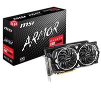 MSI RADEON RX 590 ARMOR 8G OC Graphics Card '8GB GDDR5, 1565Hz, AMD Polaris 30 XT GPU, 2x DisplayPort, 2x HDMI, DVI-D, Dual Fan Cooling System'